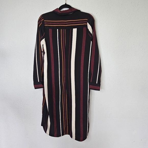 Who What Where Longline Multi Color Shirt Career Dress Size XS - Picture 8 of 12